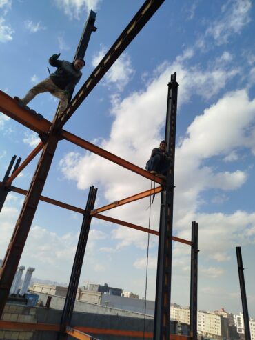 جوشکار اسکلت فلزی مشهد حومه 💪🏗️🏗️