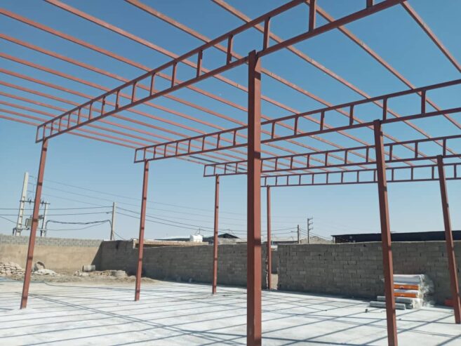 پوشش سقف سوله.شیروانی