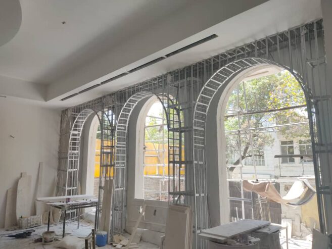 نصب اجرای سقف نوین رابیتس