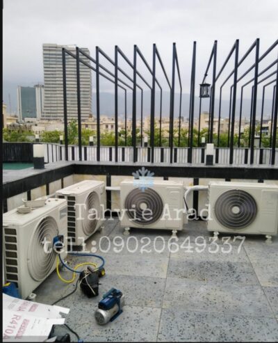 نصب و سرویس و تعمیر داکت اسپیلت و کولرگازی