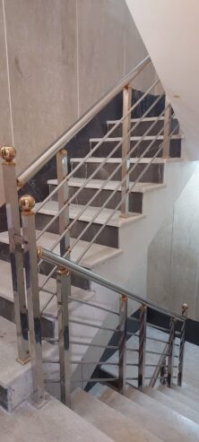 اجرای نرده/حفاظ /سازه استیل