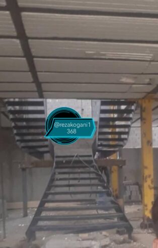 ساخت و نصب انواع پله های مدرن پله پیچ پله گرد