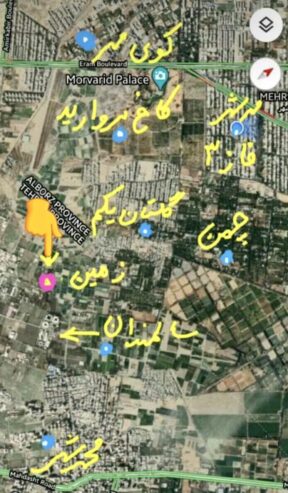 کرج مهرشهر تهاتر باغ ویلا 5000 متری